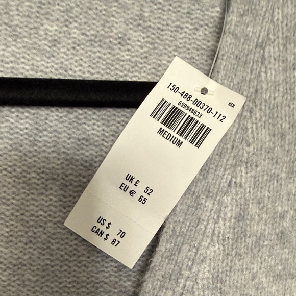 Abercrombie & Fitch Light Gray Women's Cardigan - Picture 6 of 6